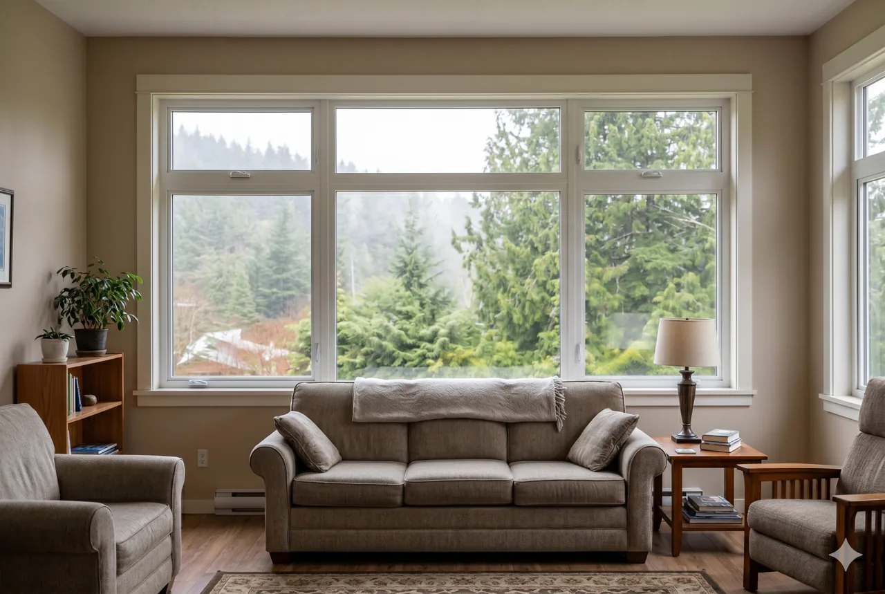 After — new triple-pane install